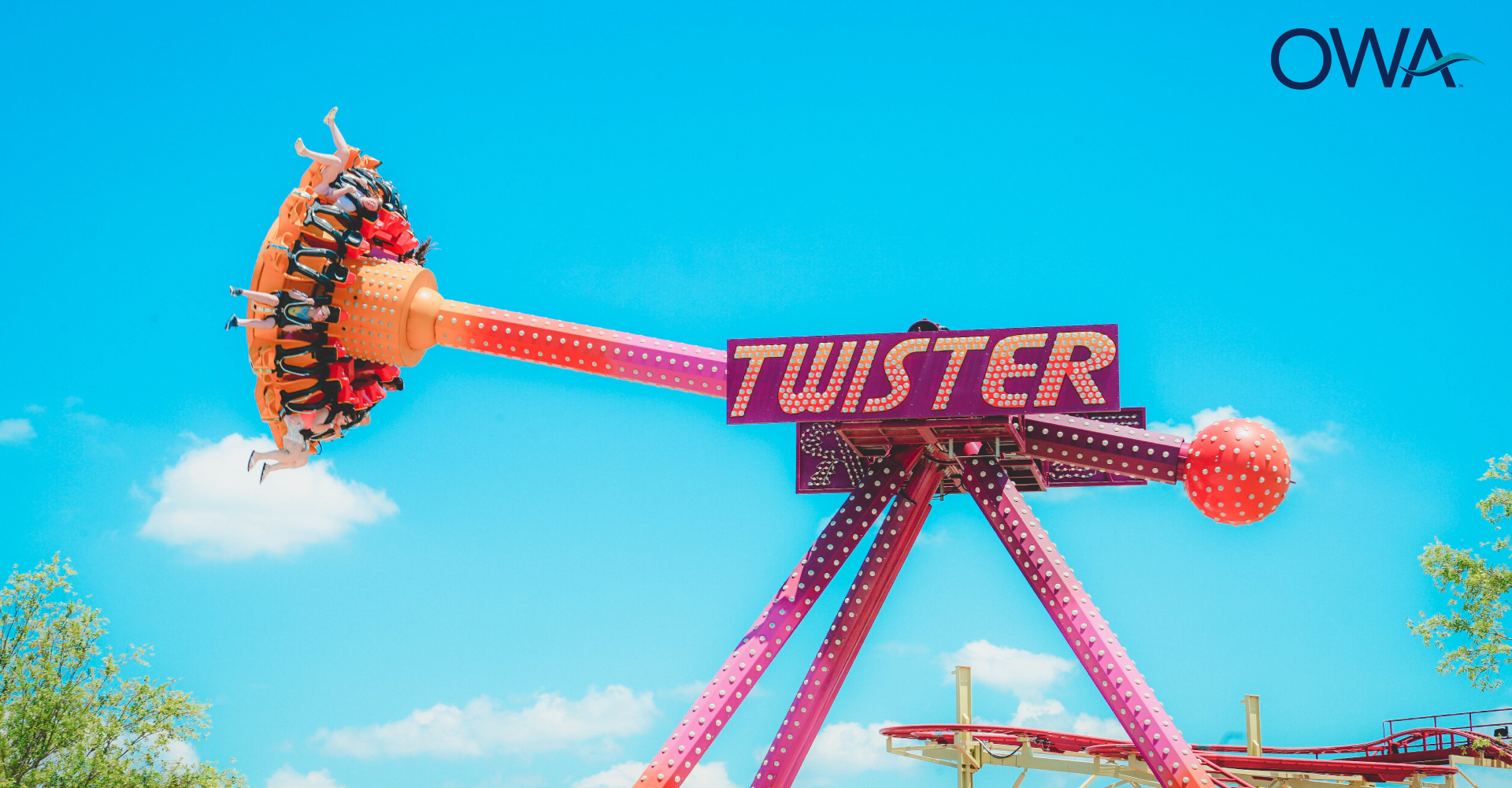 Twister Amusement Ride Park at OWA, Foley AL