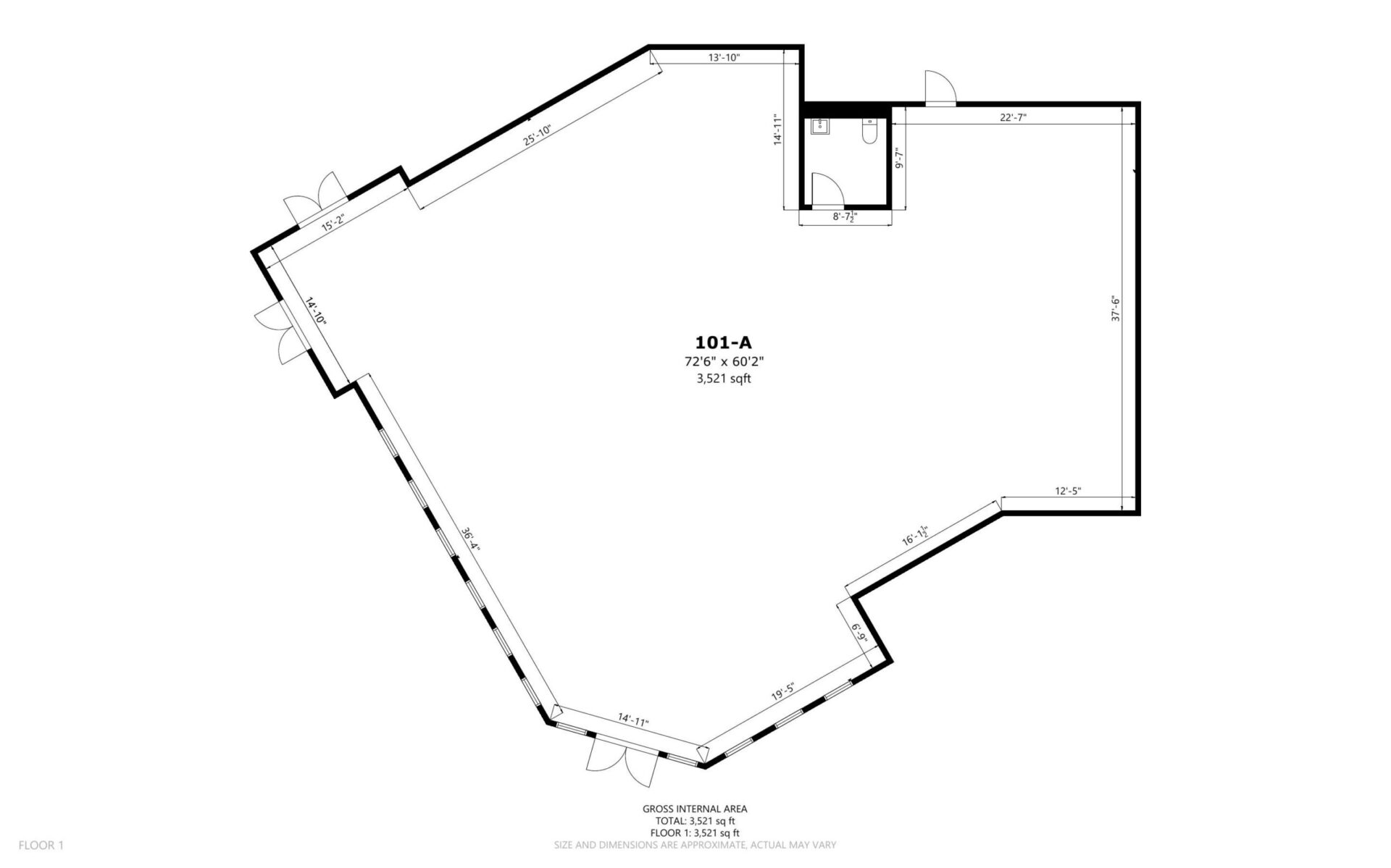 101-A South OWA Blvd Floor Plan